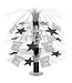 BEISTLE Happy New Year Cascade Centerpiece - Silver & Black