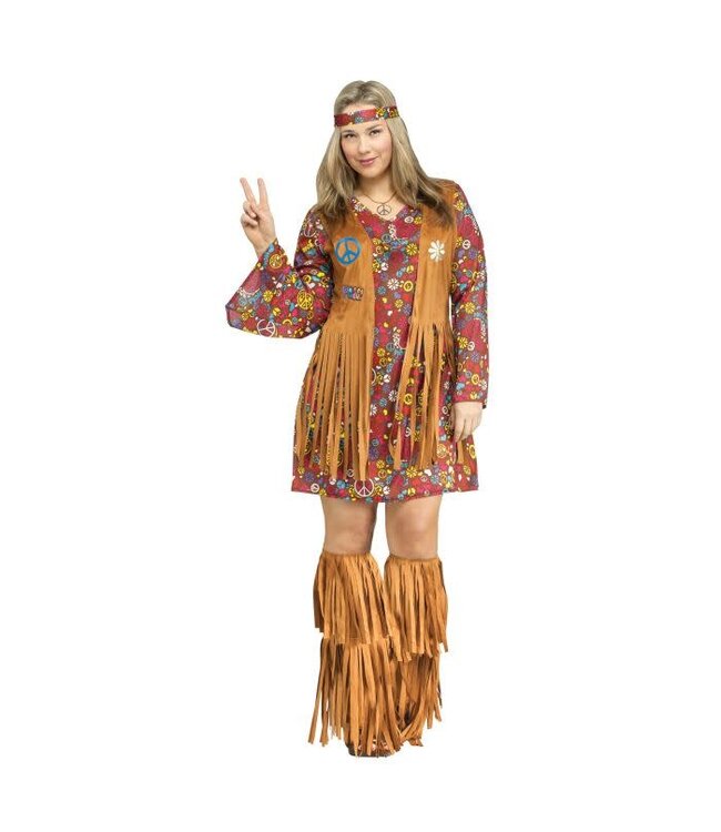 Fun World Peace & Love Hippie Costume - Women's