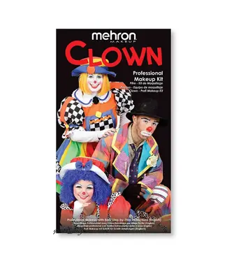 MEHRON Clown Makeup Kit