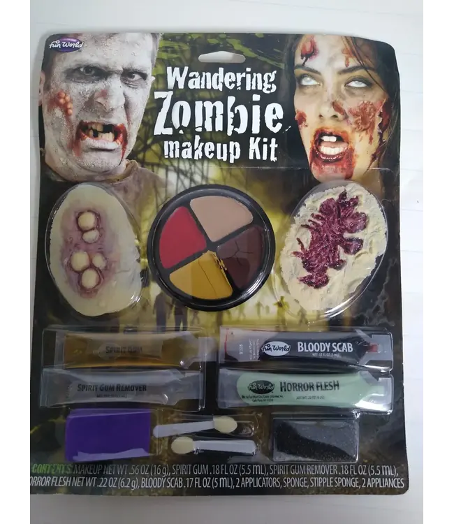 Fun World Makeup Kit - Wandering Zombie