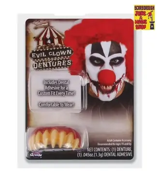 Fun World Evil Clown Dentures