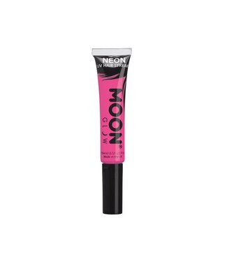 Moon Products Intense Pink - Neon UV Hair Streaks, 15mL