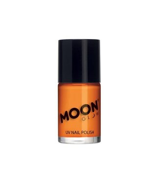 Moon Products Intense Orange – Neon UV Nail Polish, 10ml