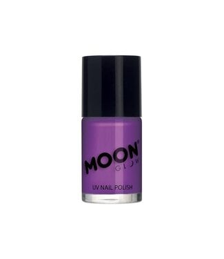 Moon Products Intense Purple – Neon UV Nail Polish, 10ml