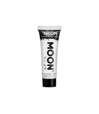 MOON CREATIONS White - Neon UV Face & Body Paint, 12mL