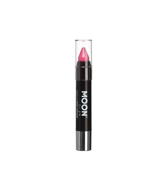 Moon Products Intense Pink – Neon UV Body Crayon, 3.2g