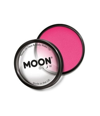 Moon Products Intense Pink - Neon UV Professional Face Paint, 36g