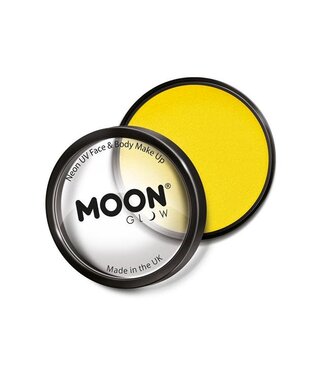Moon Products Intense Yellow - Neon UV Professional Face Paint, 36g