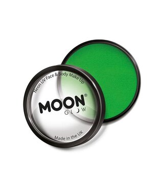 Moon Products Intense Green - Neon UV Professional Face Paint, 36g
