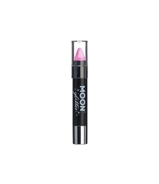 Moon Products Pink - Iridescent Glitter Body Crayon, 3.5g