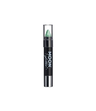 Moon Products Green - Iridescent Glitter Body Crayon, 3.5g