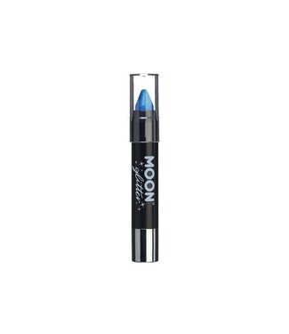 Moon Products Blue - Iridescent Glitter Body Crayon, 3.5g