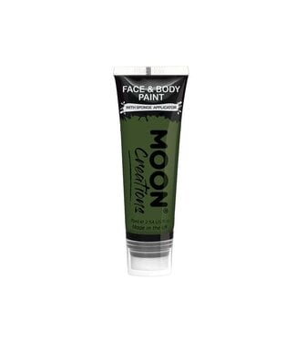 Moon Products Green – Face & Body Paint with applicator 15ML