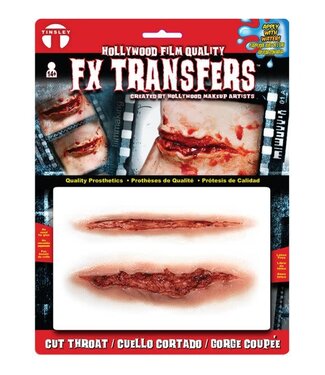 Tinsley FX TRANSFERS CUT THROAT
