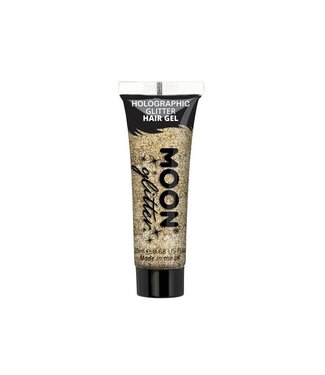 Moon Products Gold – Holographic Glitter Hair Gel 20ML