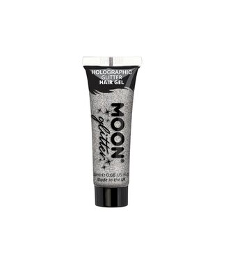 Moon Products Silver – Holographic Glitter Hair Gel 20ML