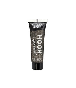 Moon Products Black – Holographic Glitter Hair Gel 20ML