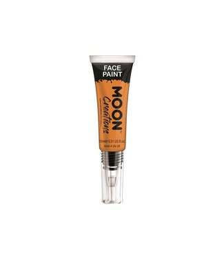 Moon Products Orange – Face & Body Paint with Brush 15ML