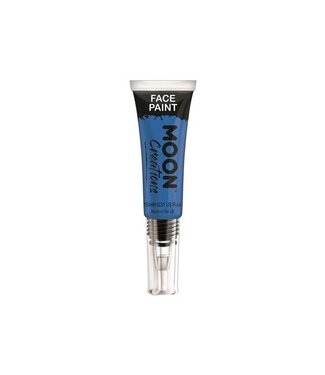 Moon Products Dark Blue- Face & Body Paint with Brush 15ML