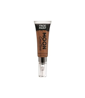 Moon Products Brown – Face & Body Paint with Brush 15ML