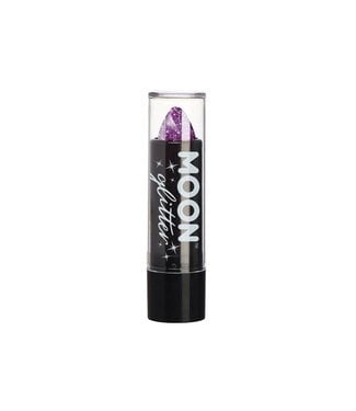 MOON CREATIONS Purple Holographic Glitter Lipstick, 5g
