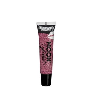 Moon Products Pink - Holographic  Glitter Lip Gloss
