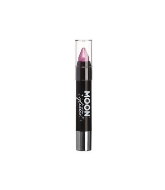Moon Products Pink – Holographic Glitter Face & Body Crayon