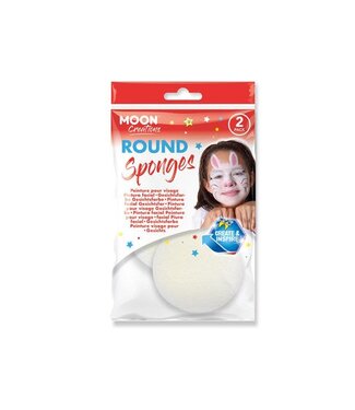 Moon Products Round Sponge – 2 Pack