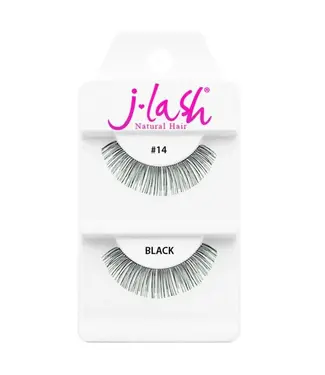 Natural Lashes Black With Glue