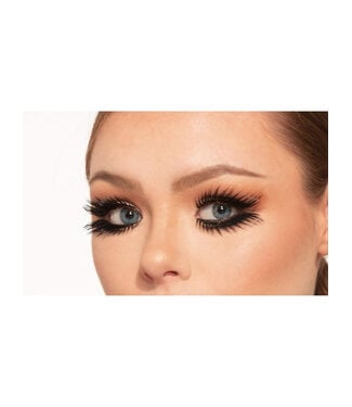 Forum Novelties Deluxe Eyelash Set Blackout