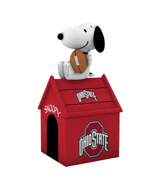 SPORTICULTURE Inflatable Snoopy Dog House Ohio State
