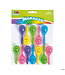FUN EXPRESS Plastic Smile Face Maracas - 12 Count