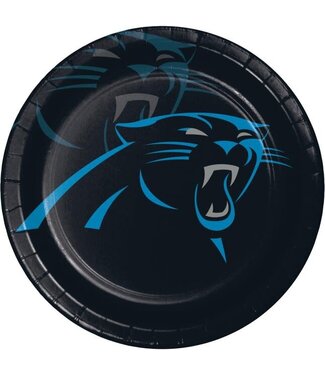 Creative Converting Carolina Panthers 9in Plates - 8 Count