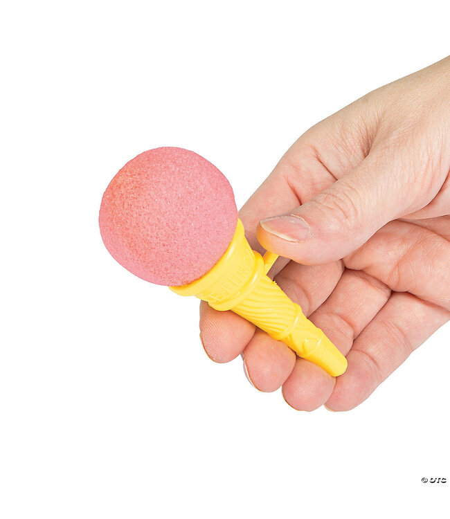 FUN EXPRESS Sponge Ice Cream Cone Shooters - 12 Count