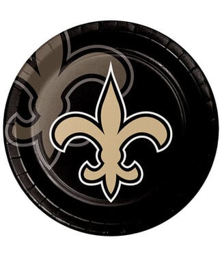Creative Converting New Orleans Saints 9in Plates - 8 Count