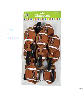 FUN EXPRESS Football Clappers - 12 Count