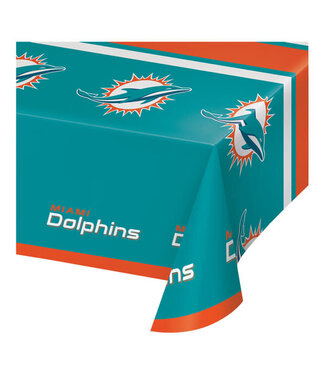 Creative Converting Miami Dolphins Tablecover
