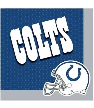 Amscan Indianapolis Colts Lunch Napkins - 16 Count