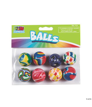 FUN EXPRESS Bouncing Balls - 8 Count