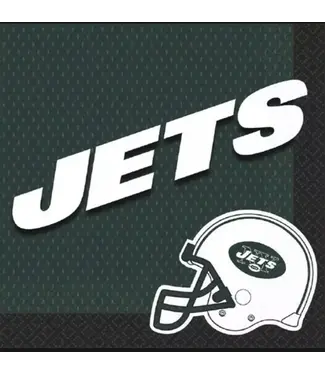 Amscan New York Jets Lunch Napkins - 16 Count