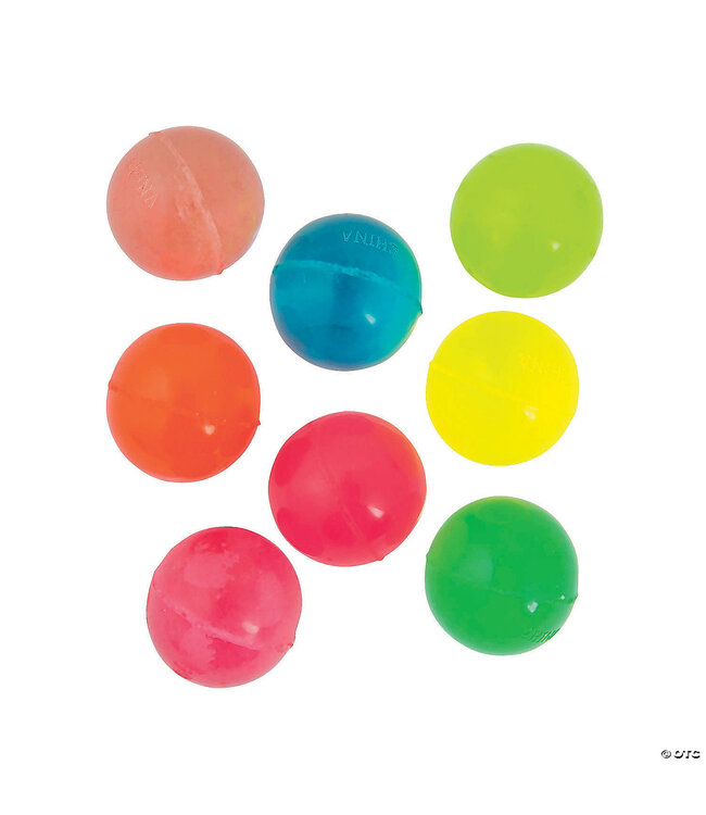 FUN EXPRESS Neon Bouncing Balls - 18 Count