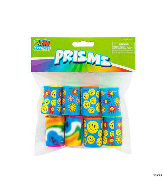 FUN EXPRESS Plastic Mini Prisms - 8 Count