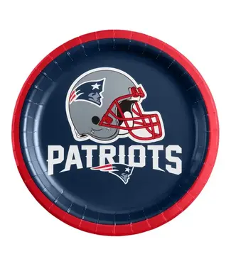 Creative Converting New England Patriots 7in Plates - 8 Count