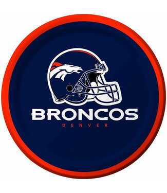 Creative Converting Denver Broncos 7in Lunch Plates - 8 Count
