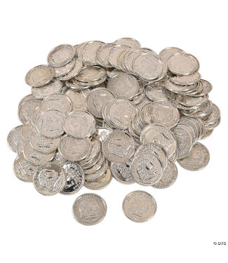 FUN EXPRESS Goldtone Coins - 144 Count