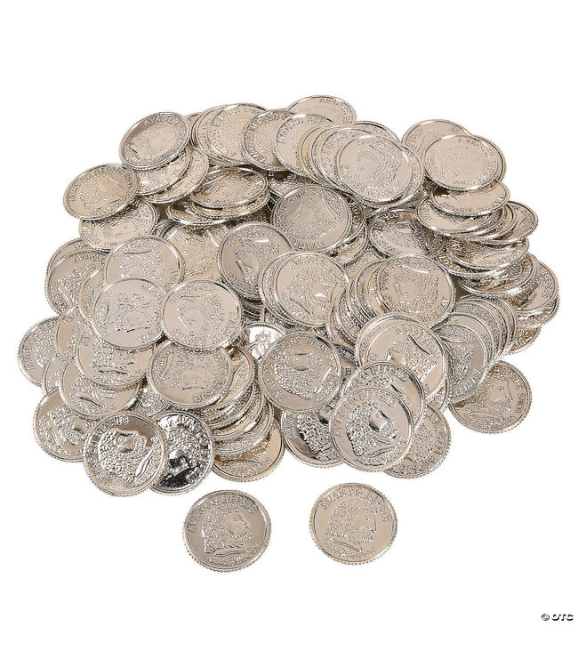 FUN EXPRESS Goldtone Coins - 144 Count