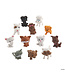 FUN EXPRESS Micro Pawpalz Character Figures - 12 Count