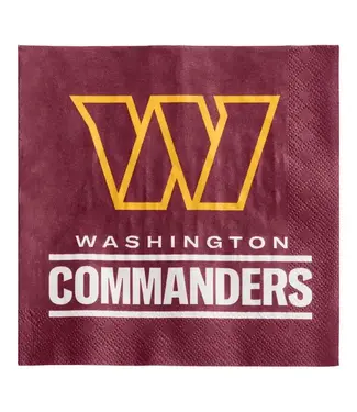 Creative Converting Washington Commanders Lunch Napkins - 16 Count