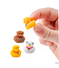 FUN EXPRESS Micro Multicolor Dog Rubber Ducks - 12 Count
