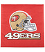 Creative Converting San Francisco 49ERS Lunch Napkins - 16 Count